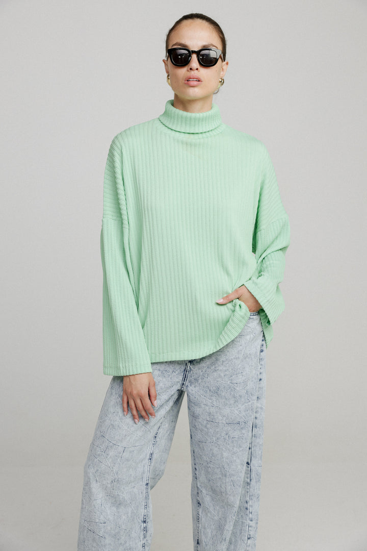 Wanted Mint Oversized Jumper