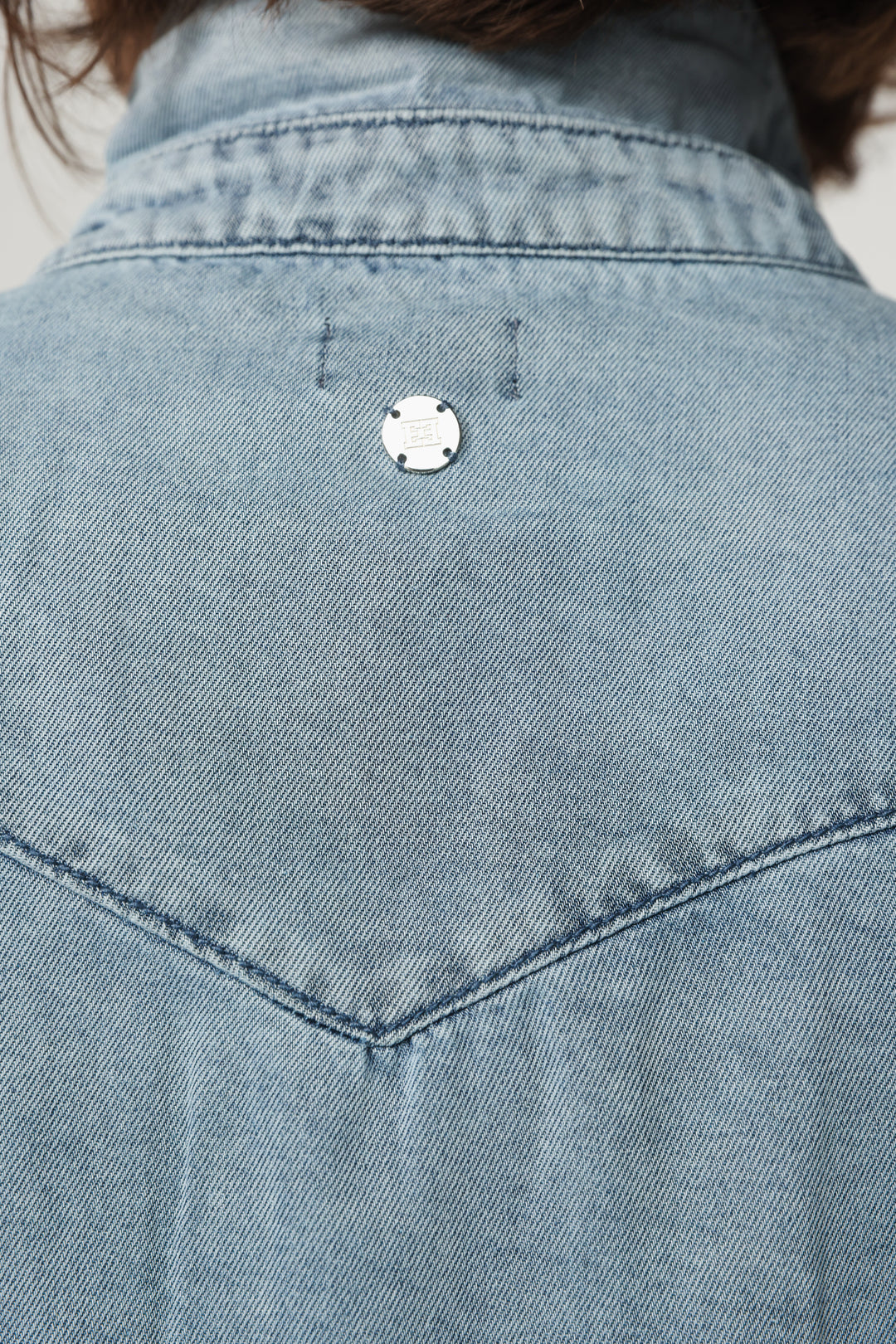 Soft Blue Denim Shirt