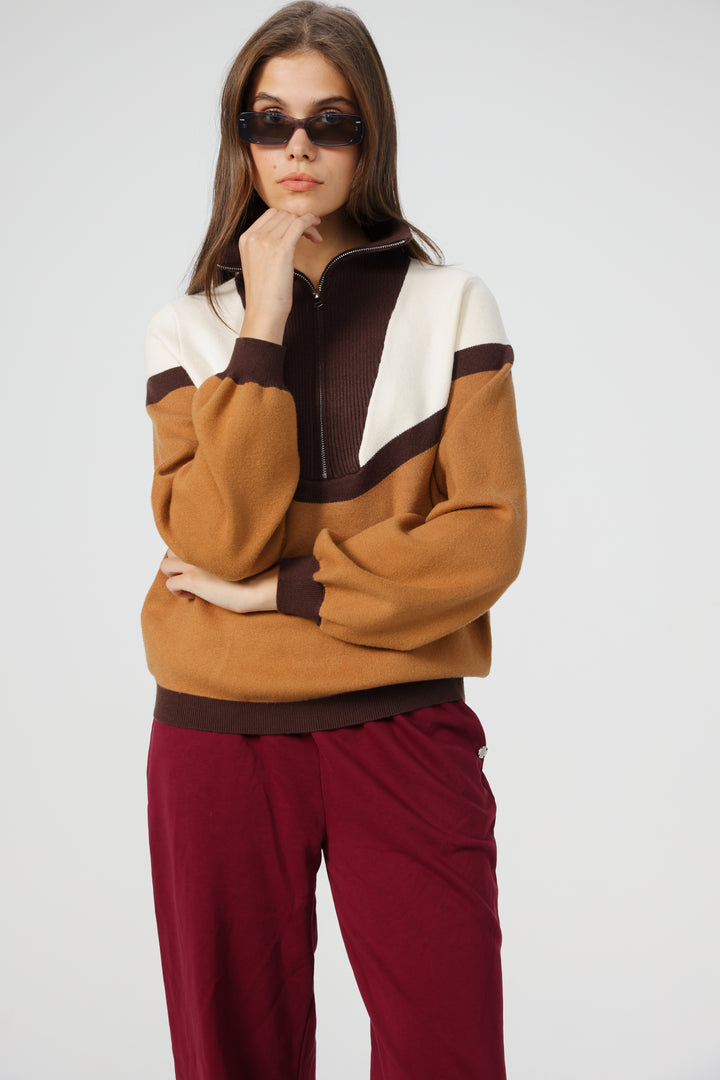 Peer Camel Sweater
