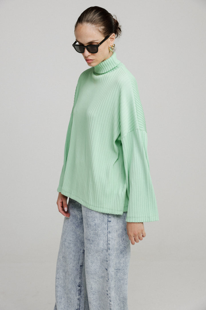 Wanted Mint Oversized Jumper