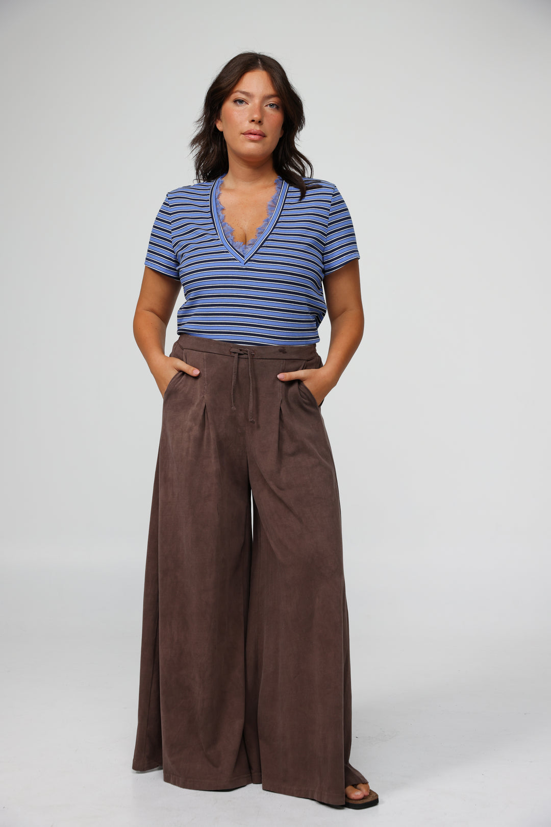 Mystery Blue Striped T-Shirt