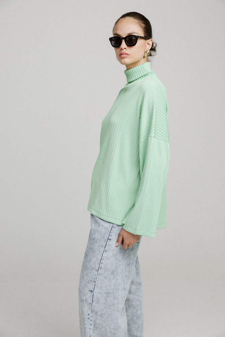 Wanted Mint Oversized Jumper