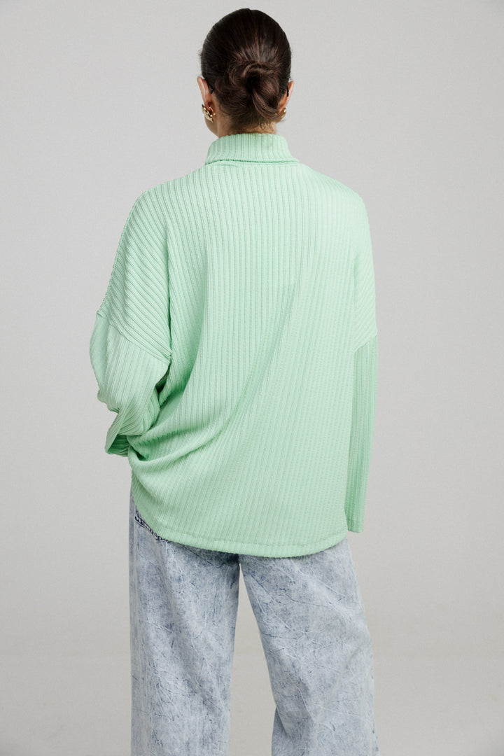 Wanted Mint Oversized Jumper