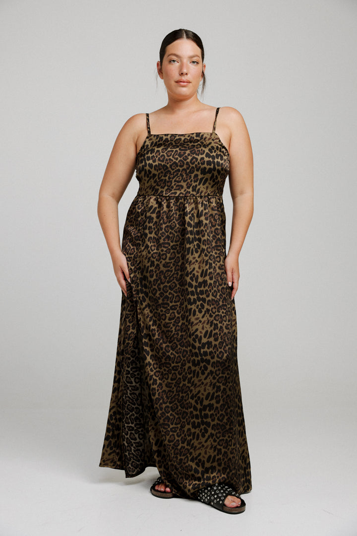 Elunda Leopard Dress