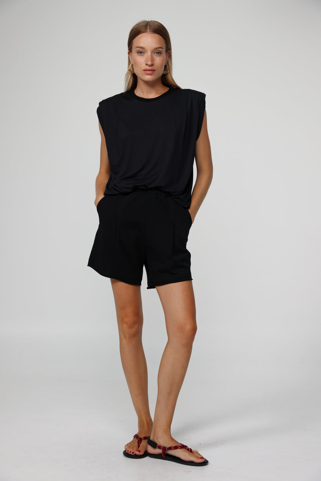 DNA Black Padded Tank