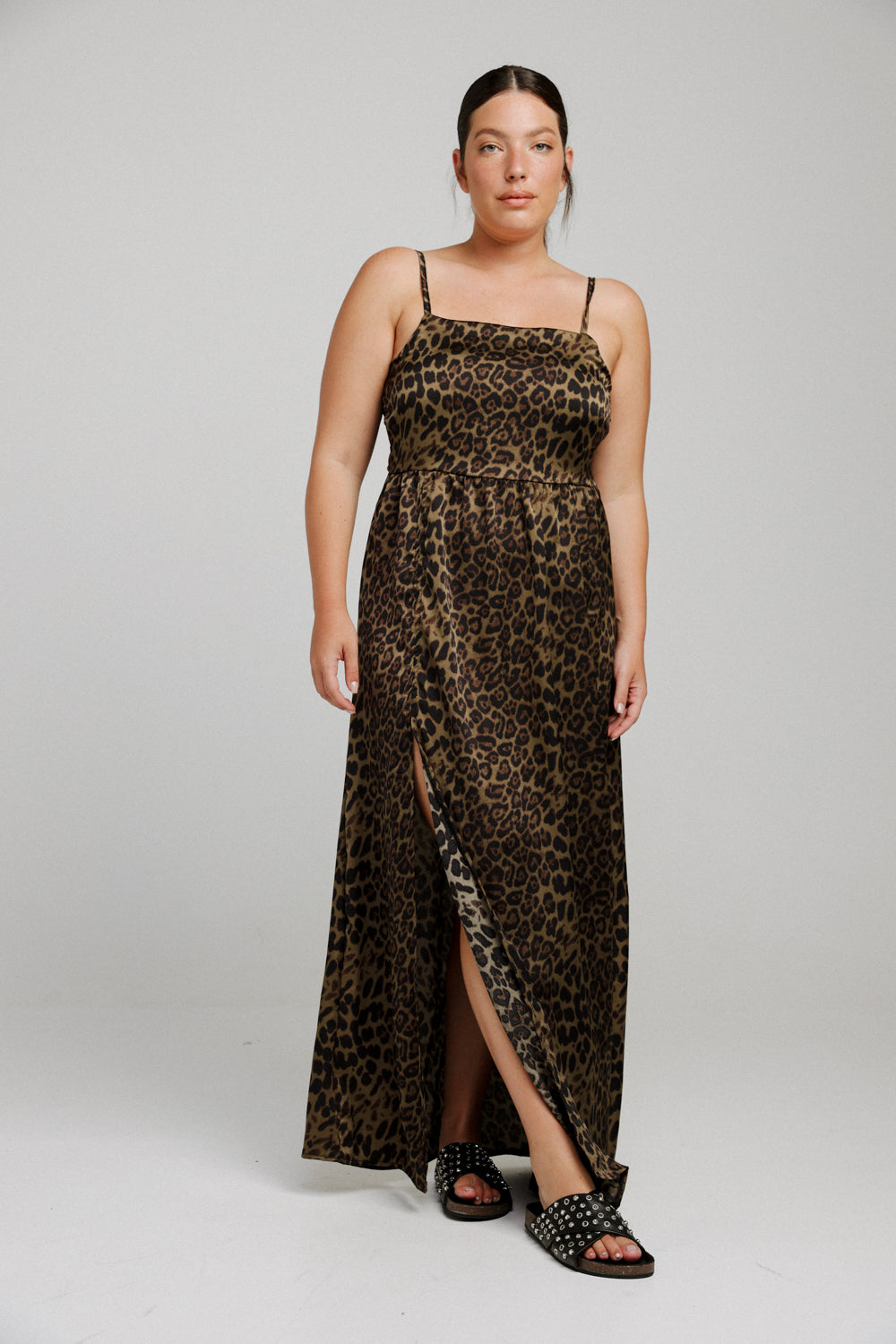 Elunda Leopard Dress