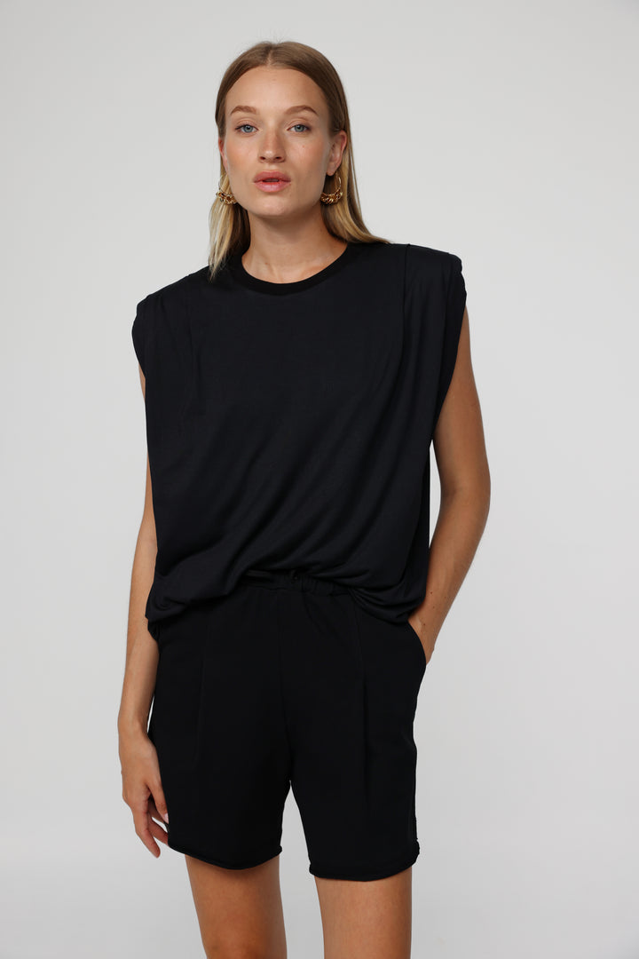 DNA Black Padded Tank