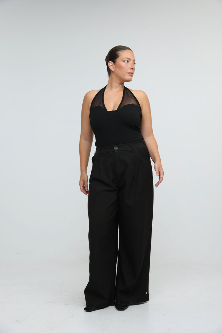 Strobe Black Bodysuit