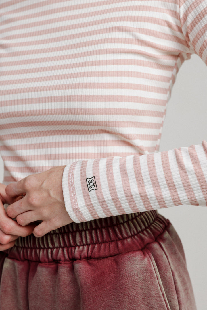 Principal Pink Stripes Top