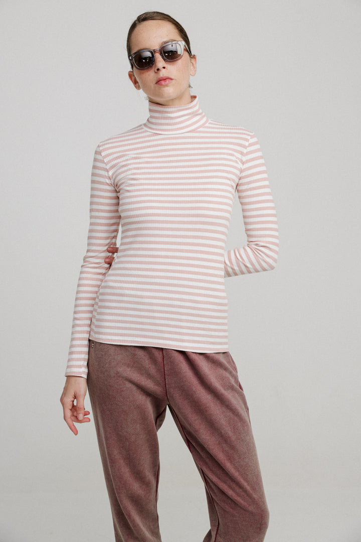 Principal Pink Stripes Top