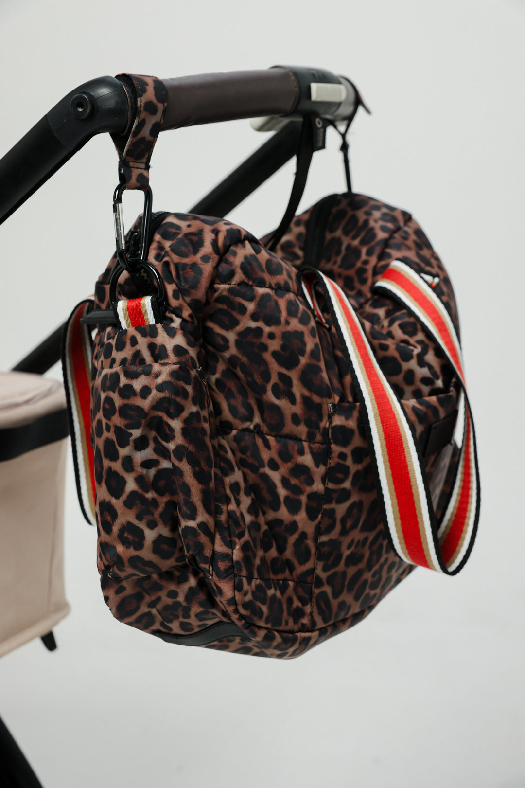 Dark Leopard Diaper Bag