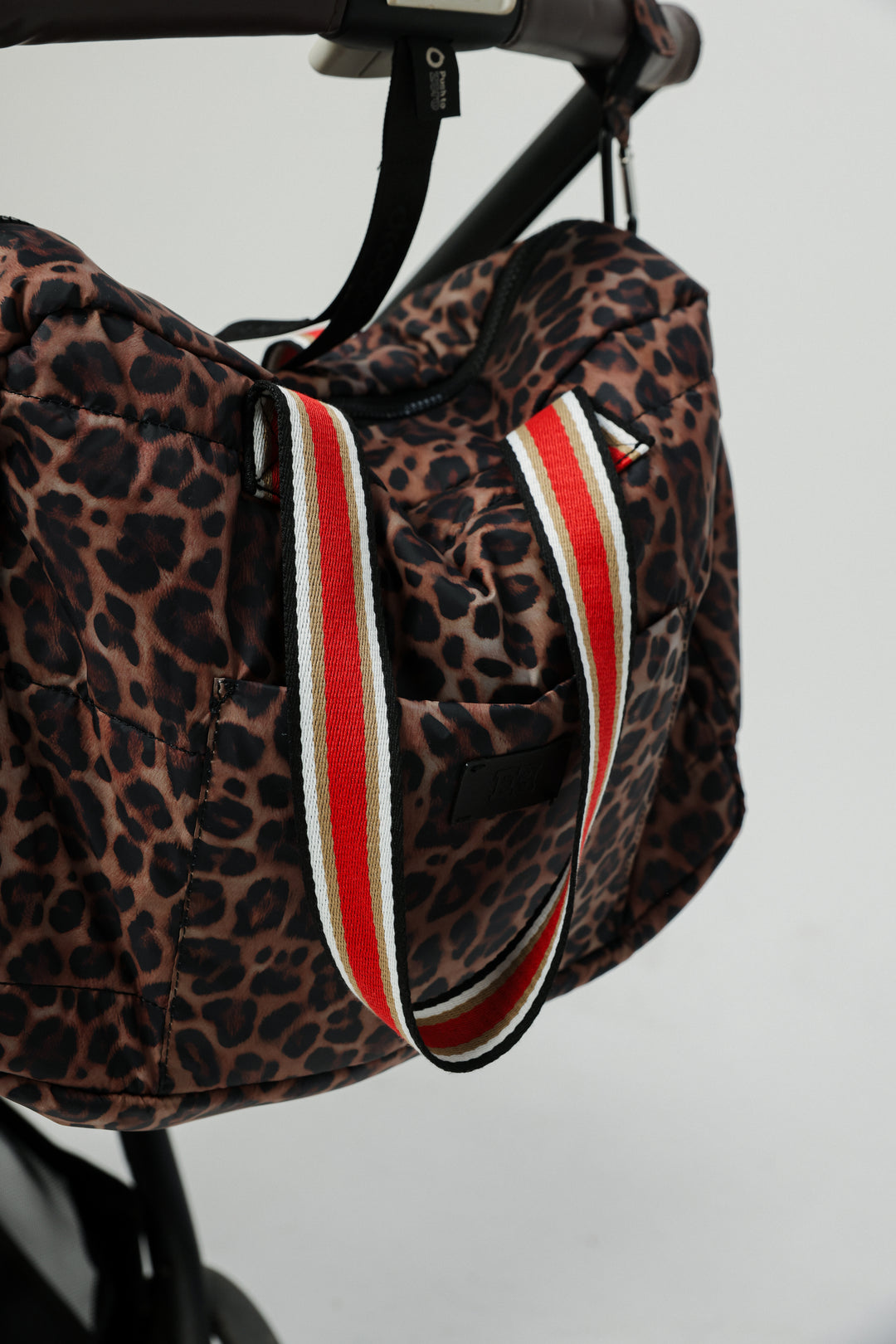 Dark Leopard Diaper Bag