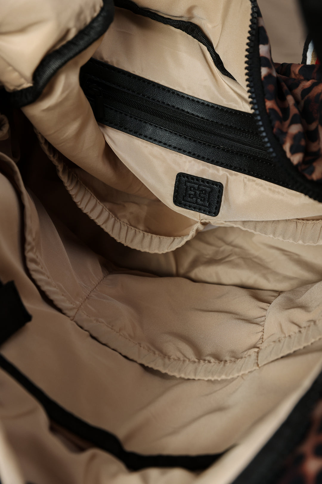 Dark Leopard Diaper Bag
