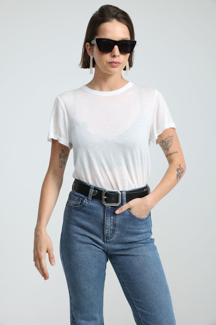 Clean36 Cream T-Shirt