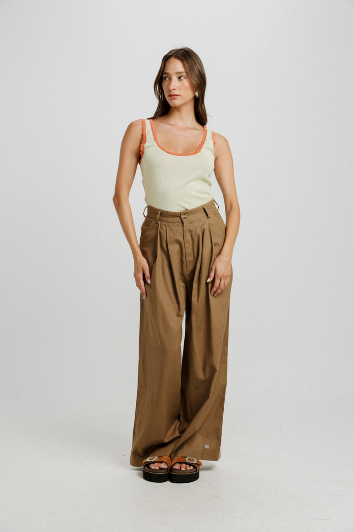 Linen Brown Bottoms