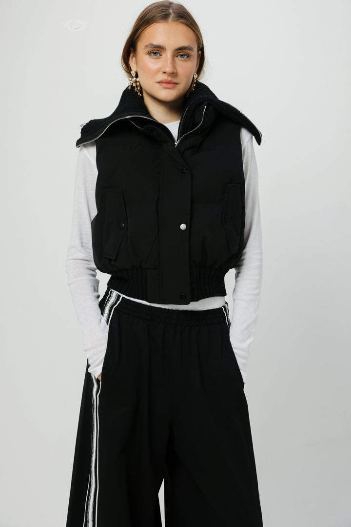 Mine Black Vest ווסט שחור נשים