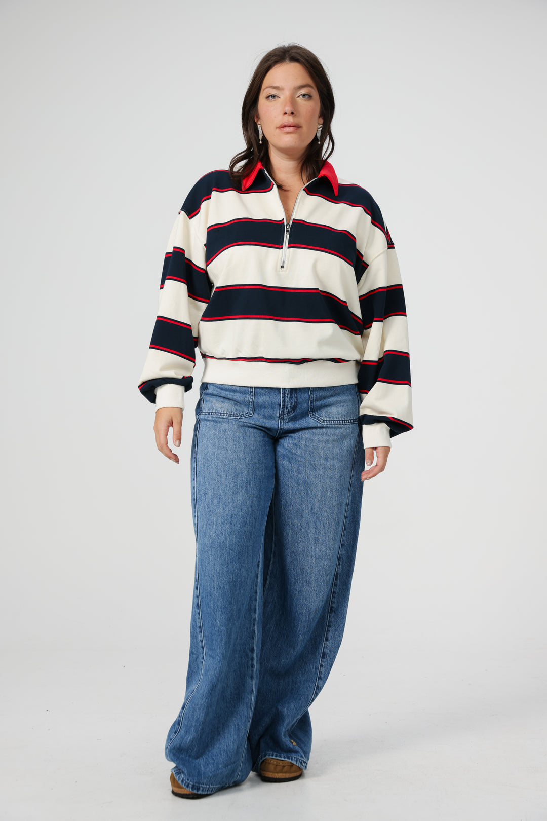 Nostalgia Camel Stripes Polo