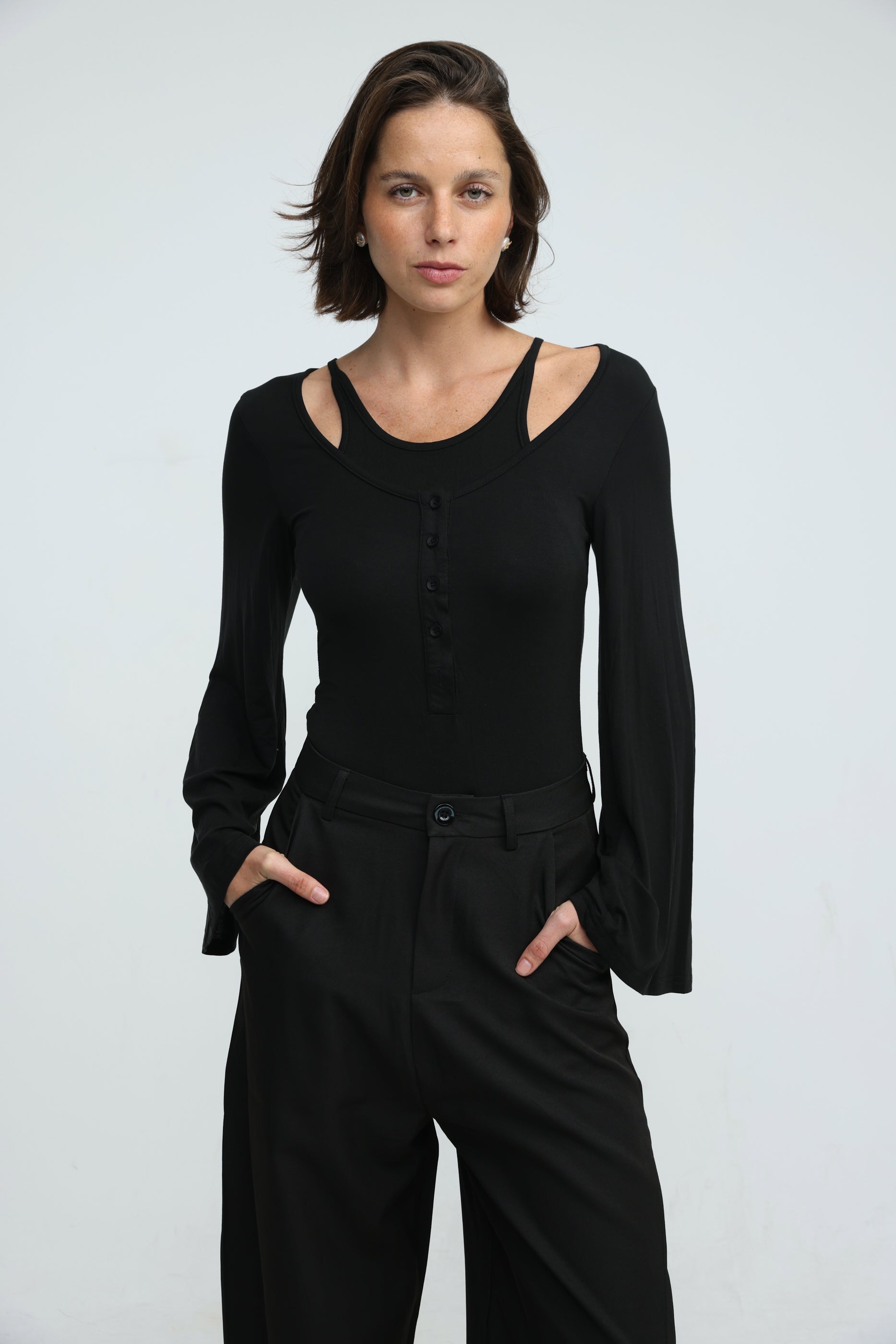 Duplicate Black Bodysuit – SEESTARZ