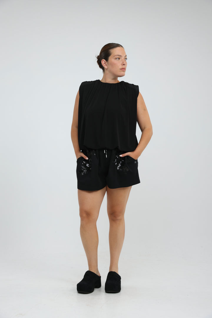 Serenade Black Tank