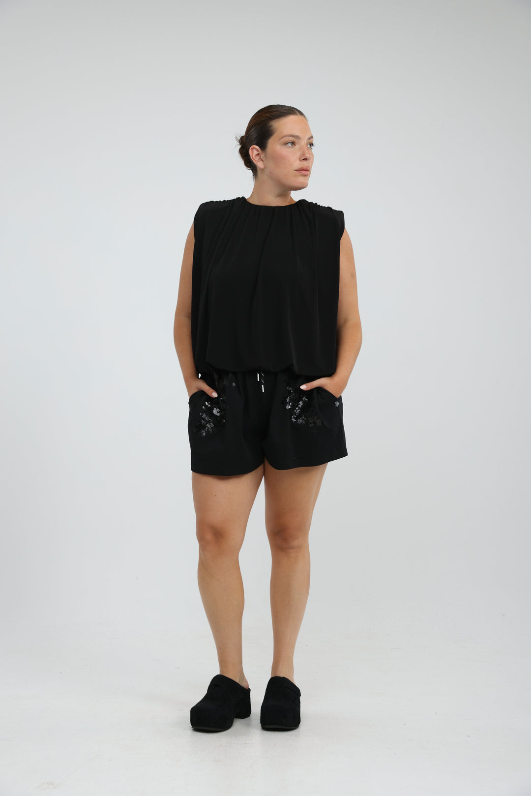 Serenade Black Tank