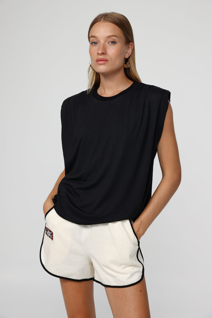 DNA Black Padded Tank