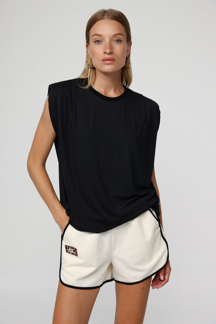 DNA Black Padded Tank