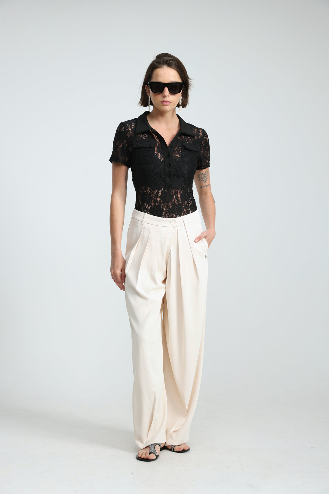 Todi Cream Bottoms