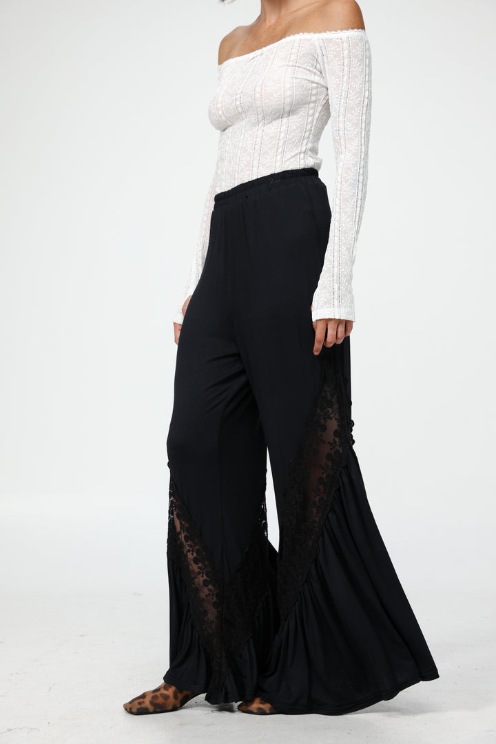 Free Black Lace Bottoms