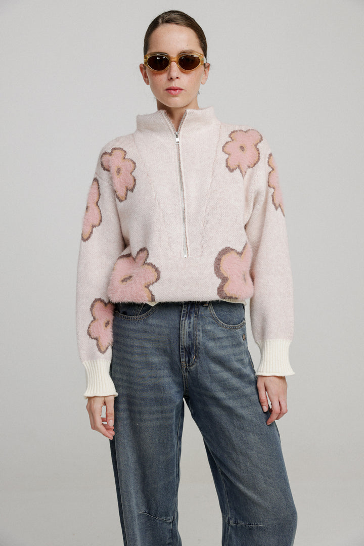 Affection Pink Sweater