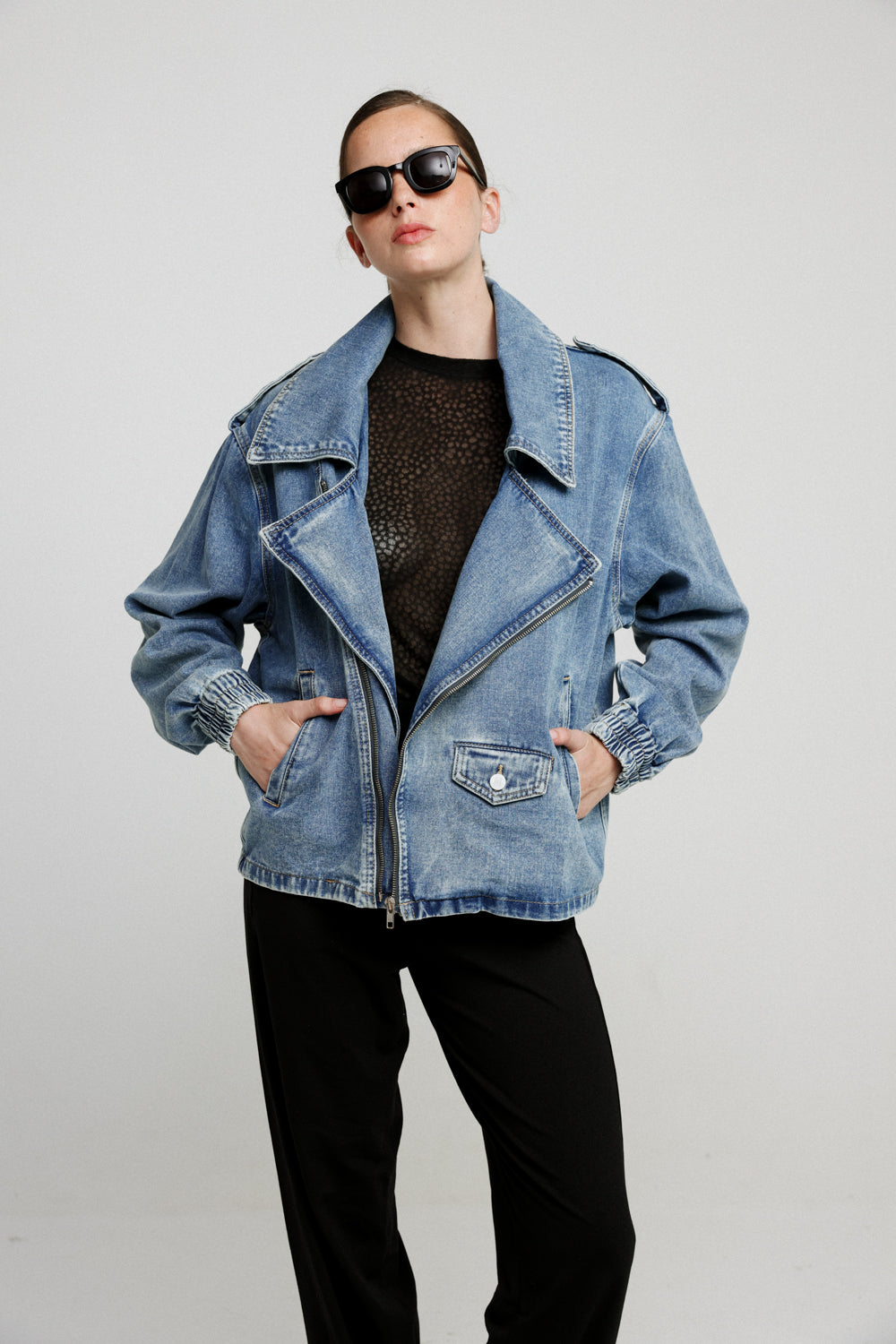 Cheers Blue Denim Jacket