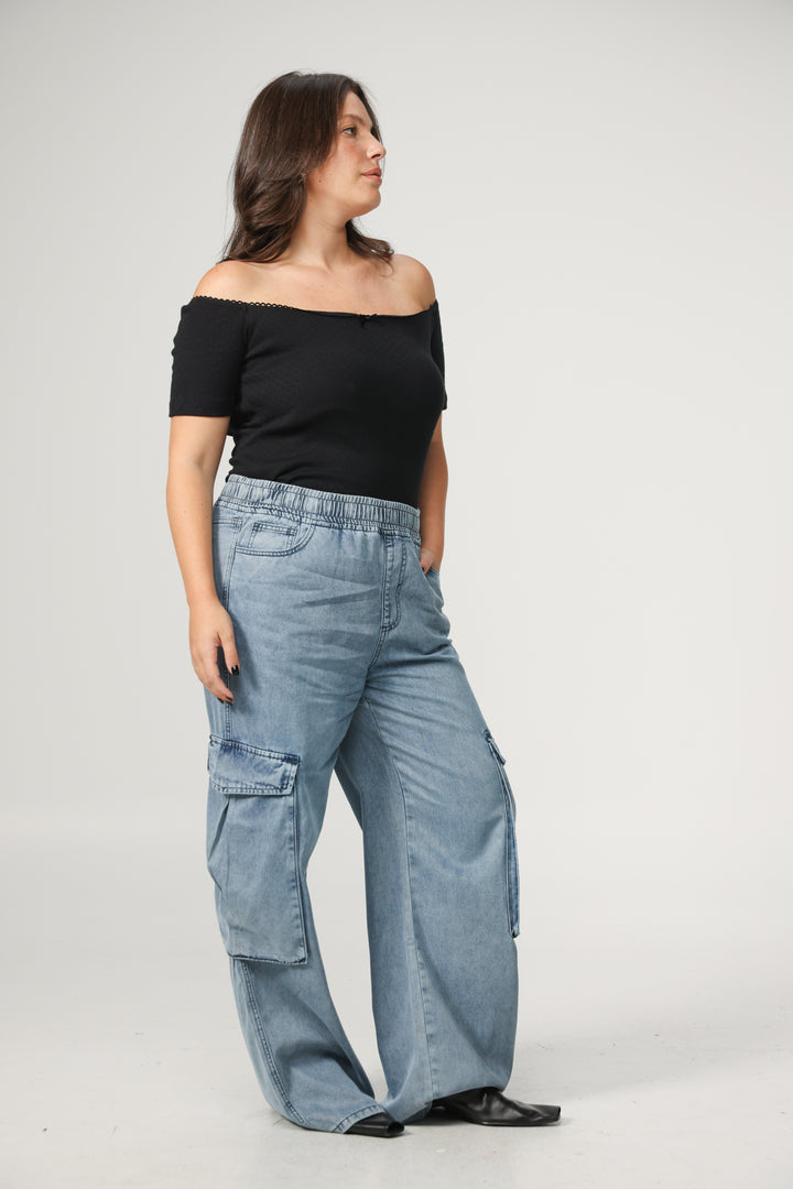 Mateo White Off Shoulder Bodysuit