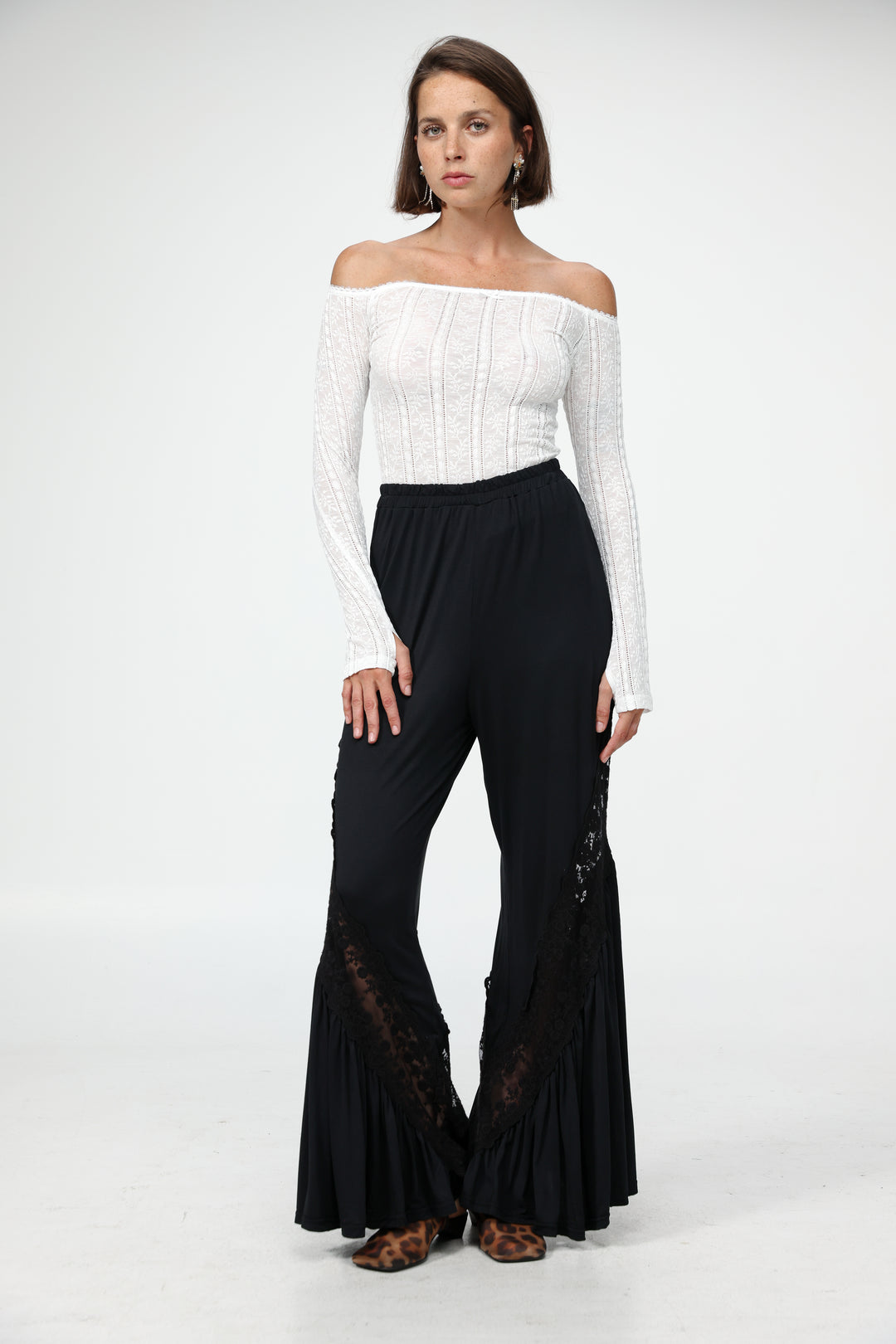 Free Black Lace Bottoms
