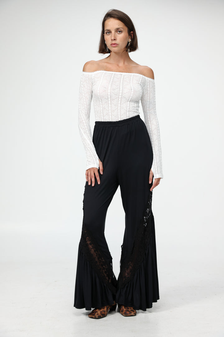 Free Black Lace Bottoms