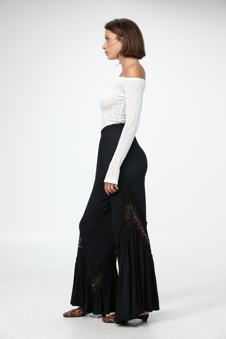 Free Black Lace Bottoms