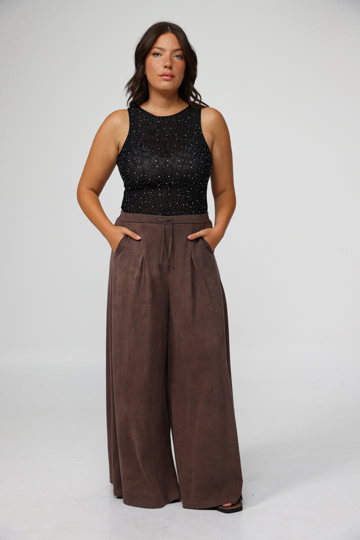 Take Grey Wide Bottoms