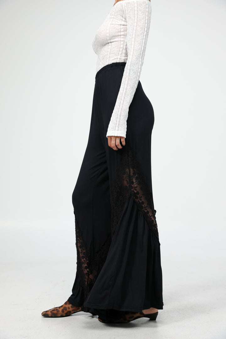 Free Black Lace Bottoms