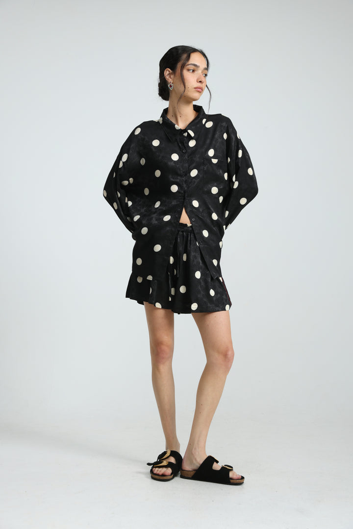 Twilight Black Dots Shirt
