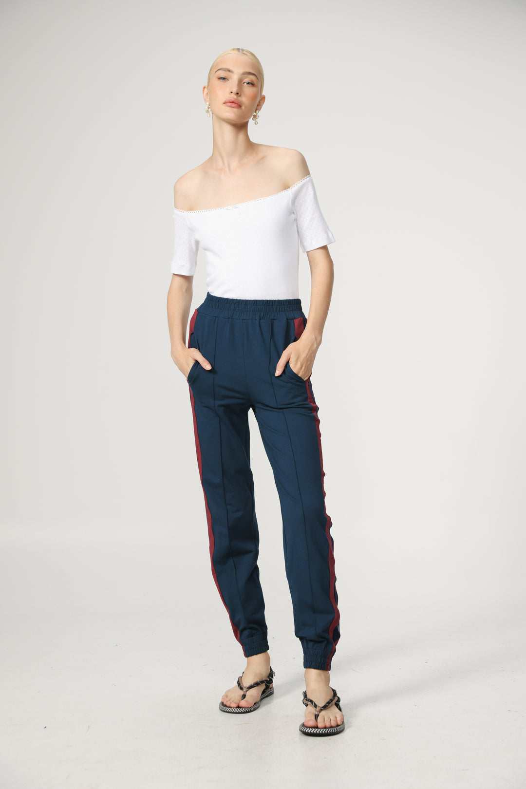 Mateo White Off Shoulder Bodysuit