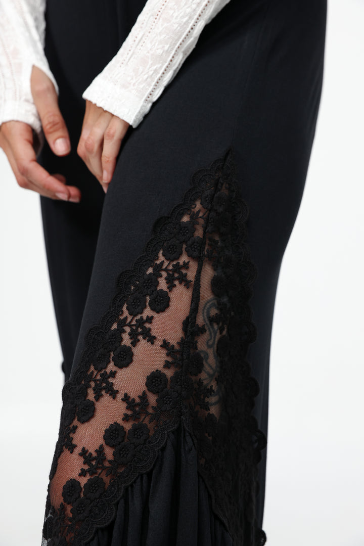 Free Black Lace Bottoms