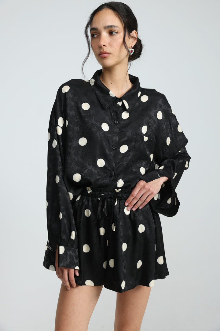Twilight Black Dots Shirt