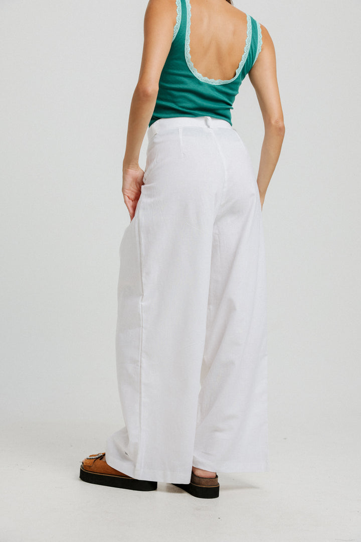 Linen White Bottoms