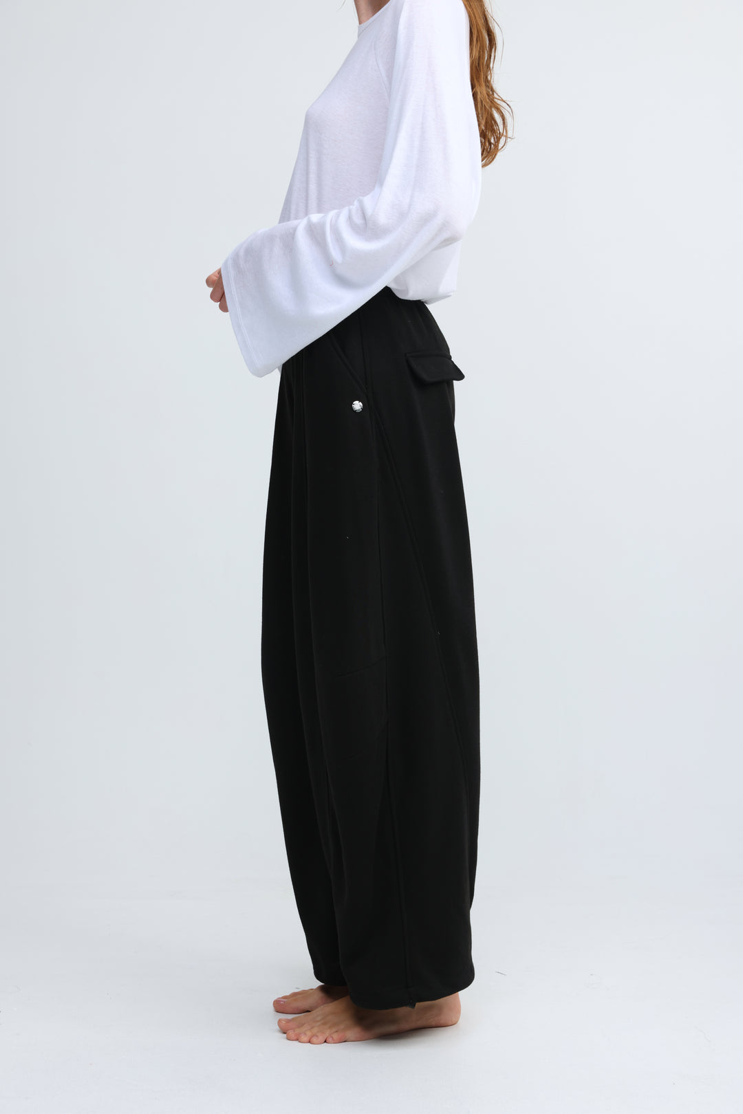 Clean66 Black Joggers
