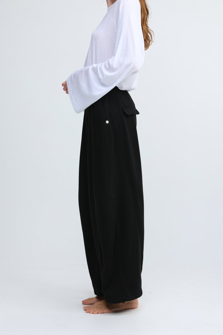 Clean66 Black Joggers