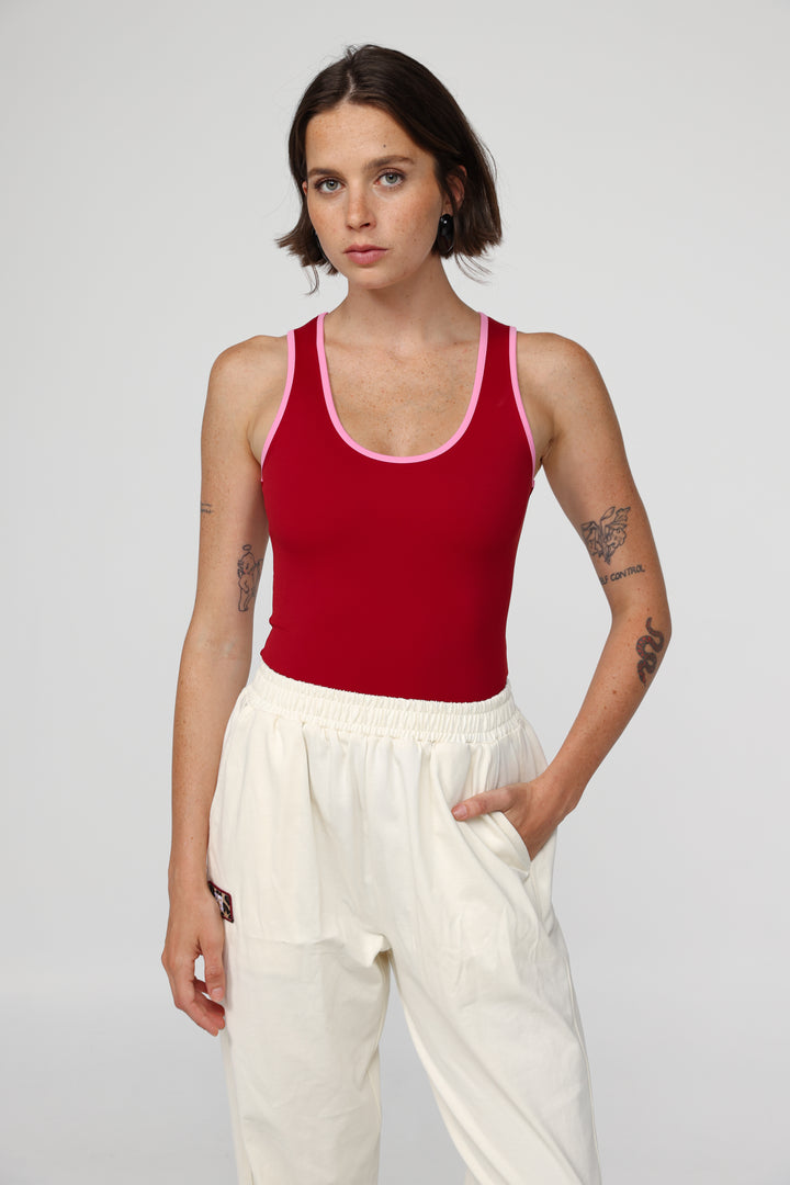 Never Red Bodysuit