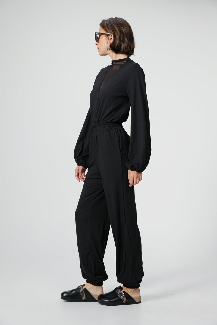 Field Black Jumpsuit