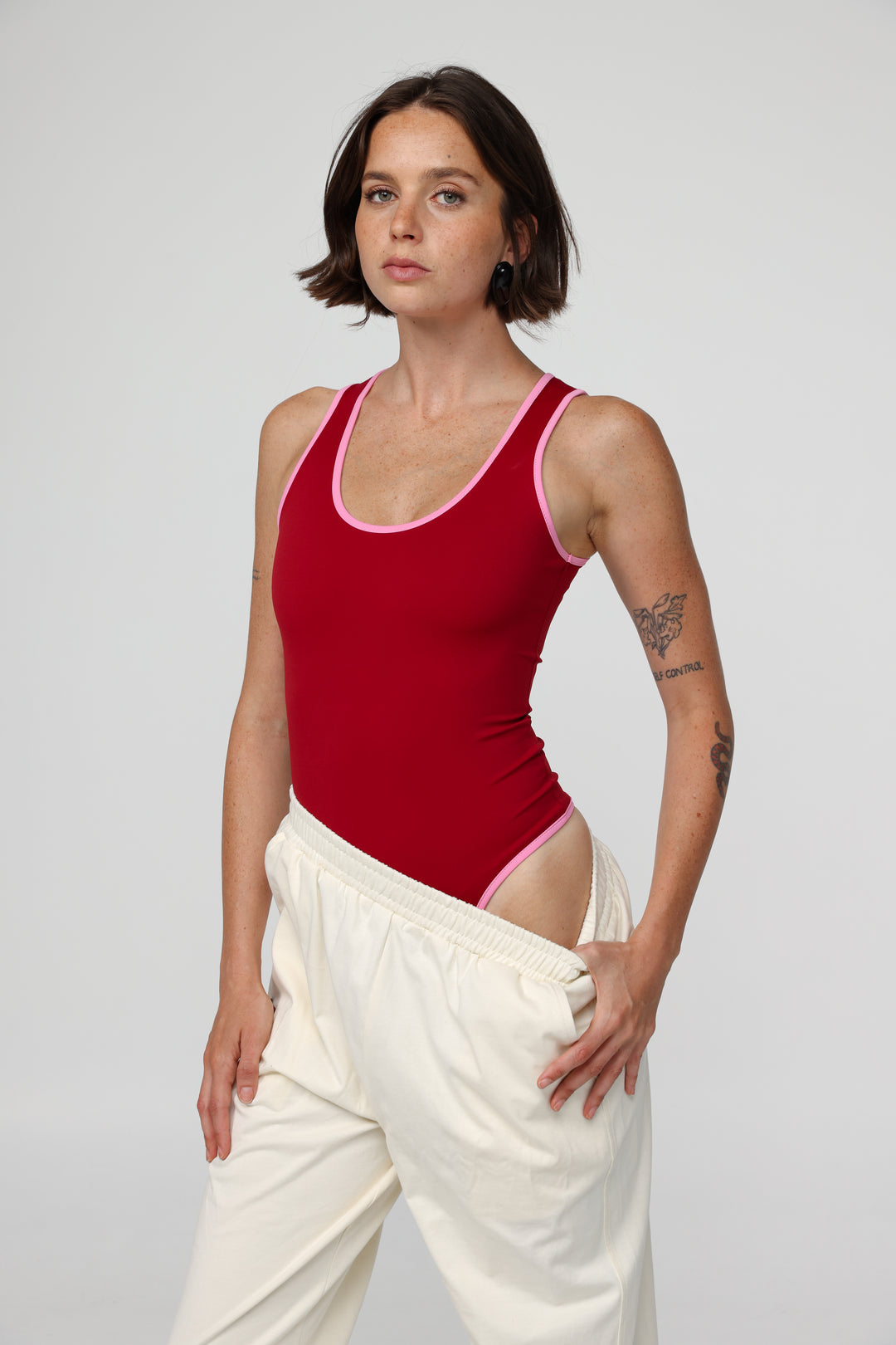 Never Red Bodysuit