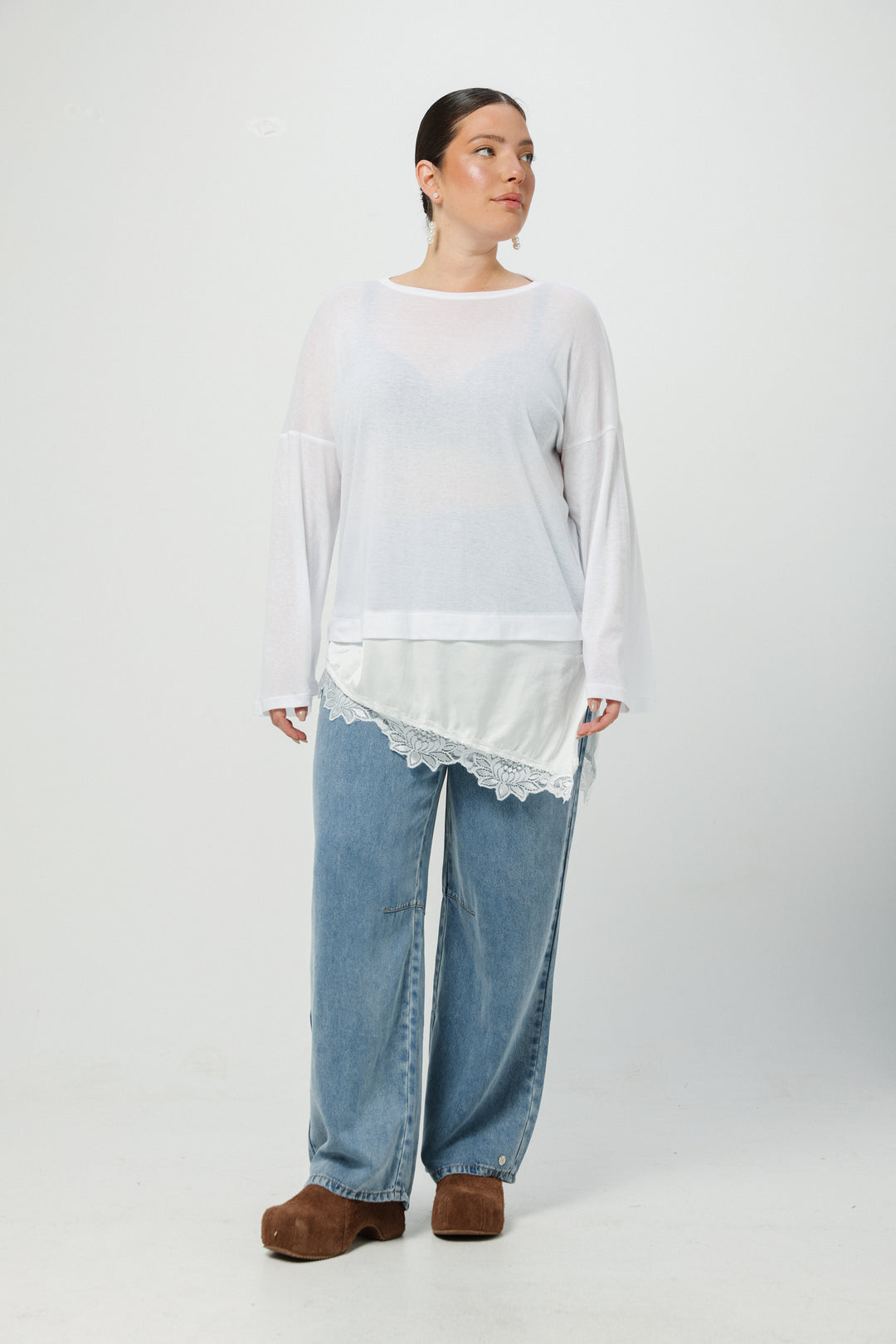 Morning White Mix Shirt