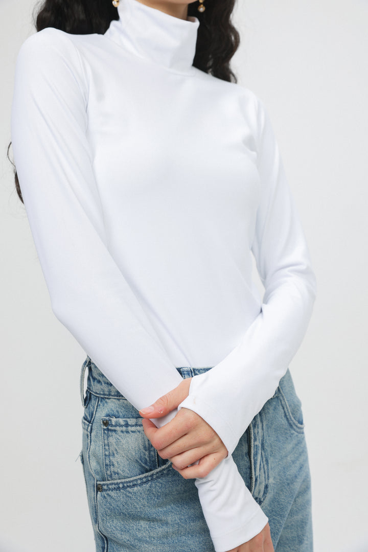 Warm White Bodysuit