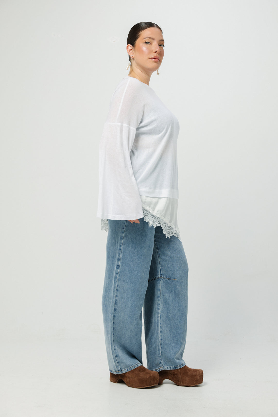 Morning White Mix Shirt