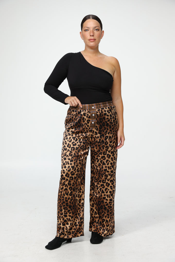 Boxer Leopard Bottoms